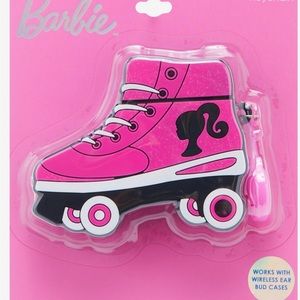 NWT BARBIE ROLLER SKATE FIGURAL WIRELESS EARBUD CASE COVER LAST ONE